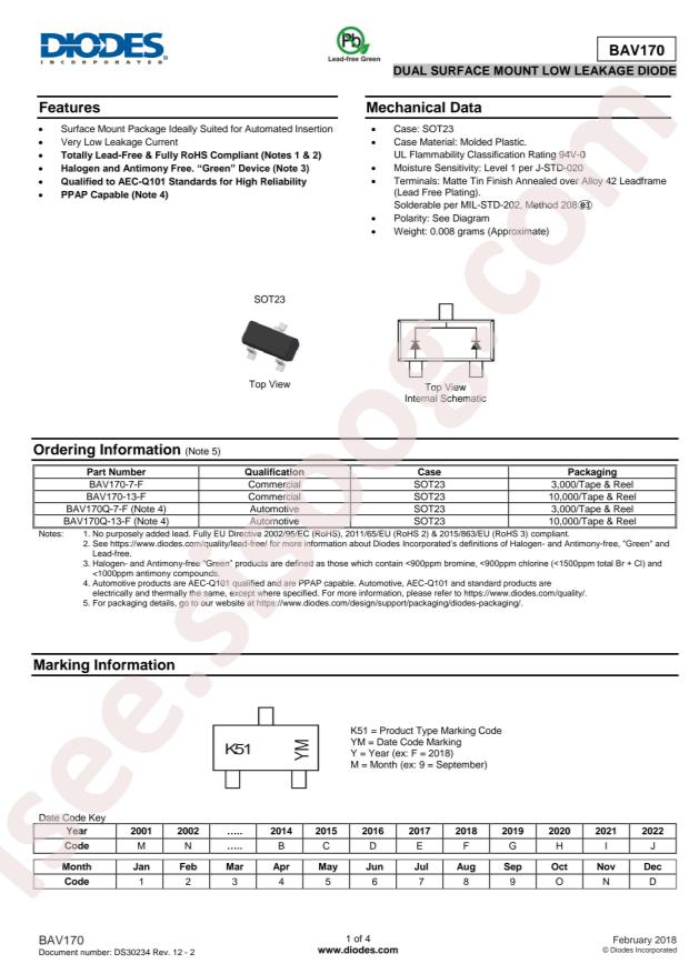 BAV170Q-13-F