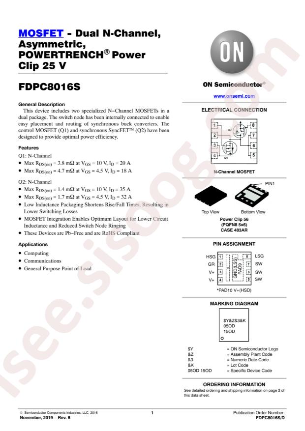 FDPC8016S