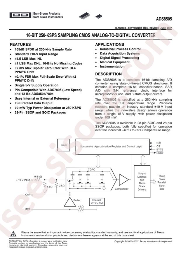 ADS8505IBDBR