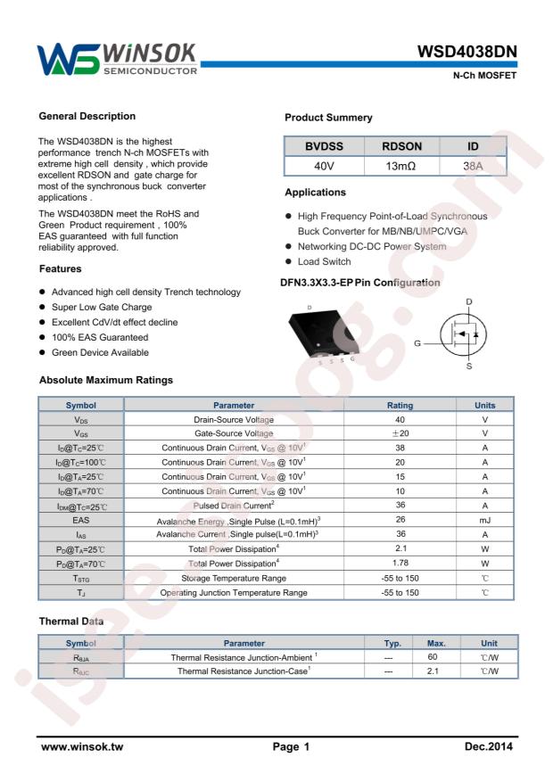 WSD4038DN
