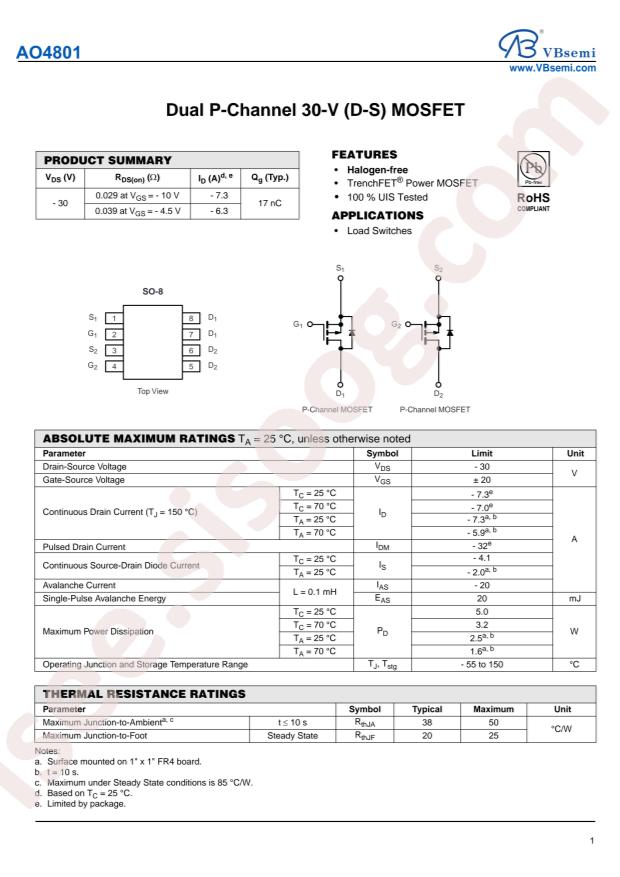 AO4801-VB