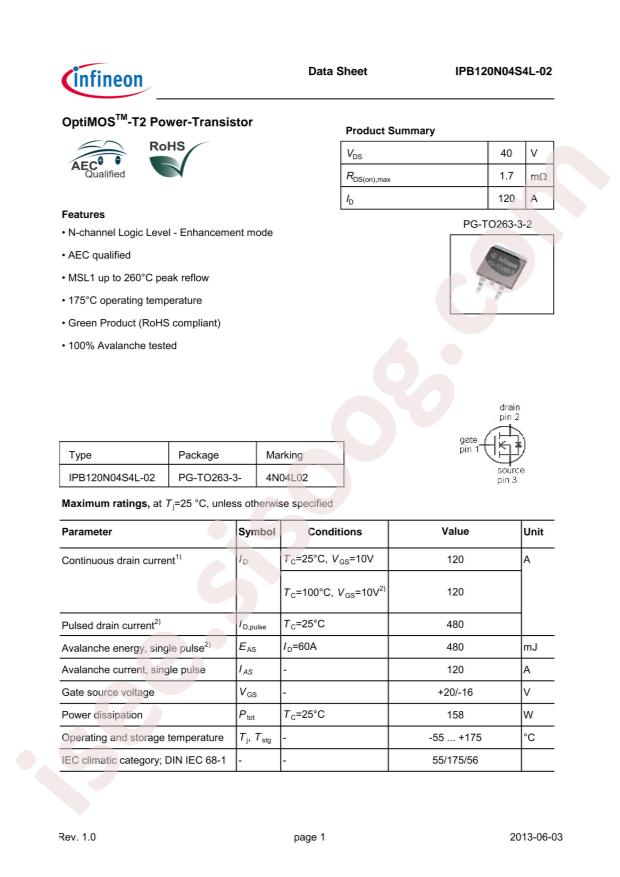 IPB120N04S4L-02
