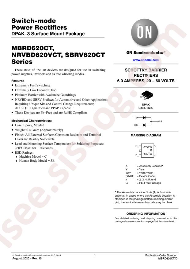 NRVBD660CTT4G