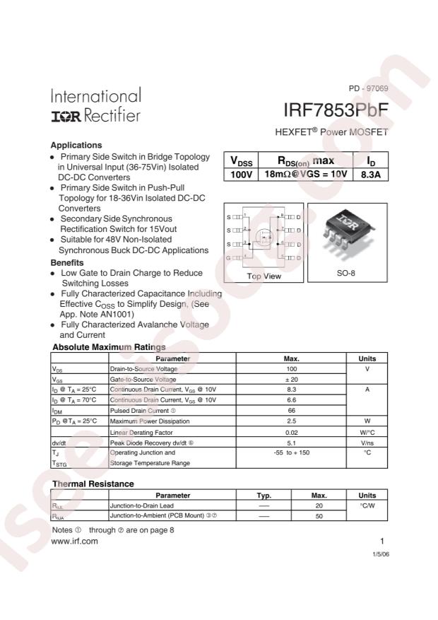 IRF7853PBF