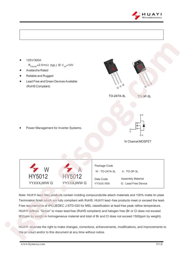 HY5012W