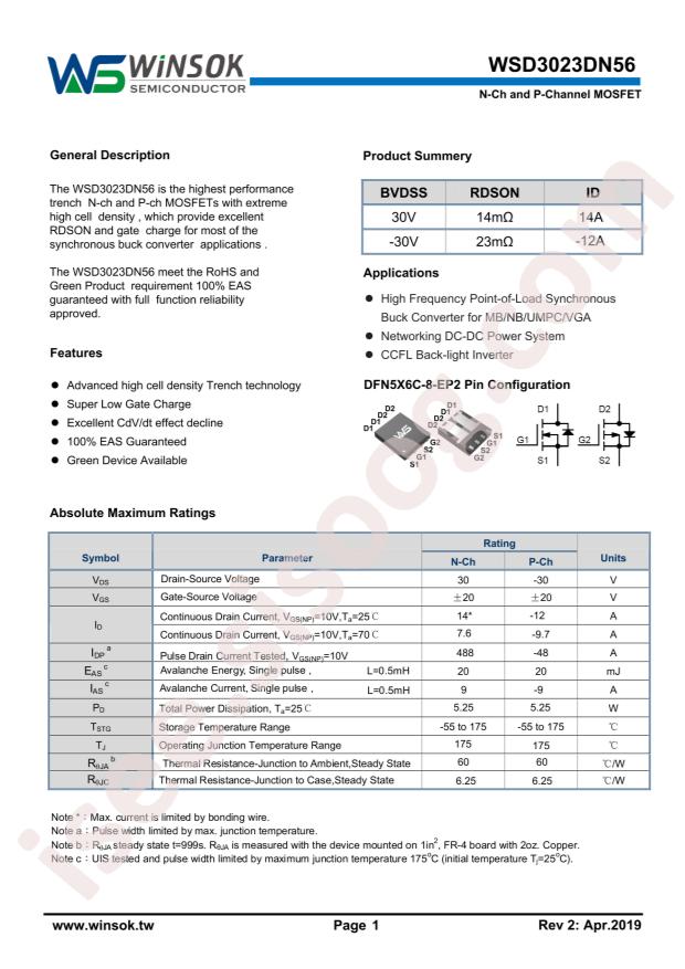 WSD3023DN56
