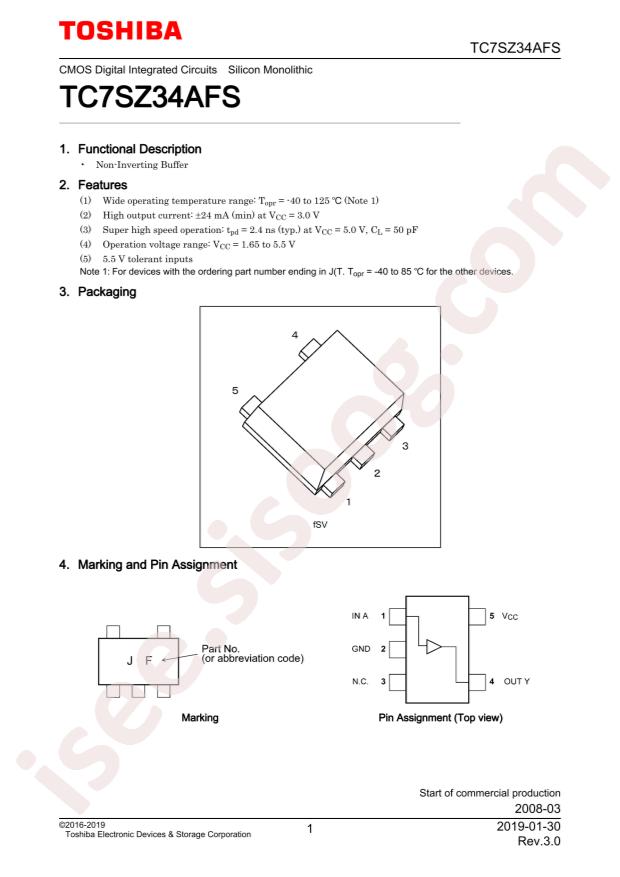 TC7SZ34AFS,L3J(T