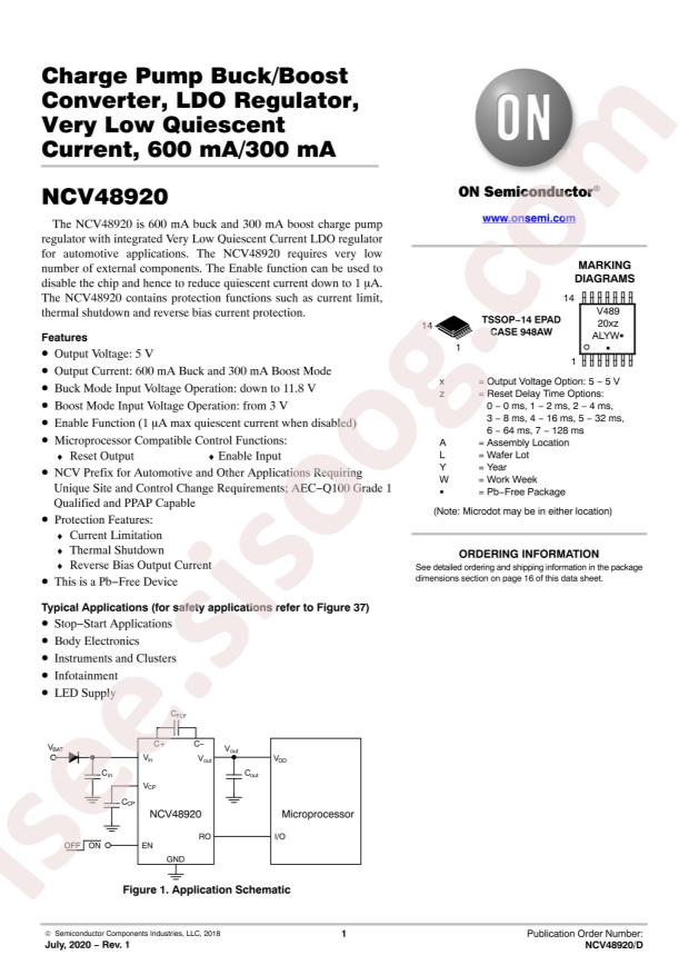 NCV48920PA50R2G