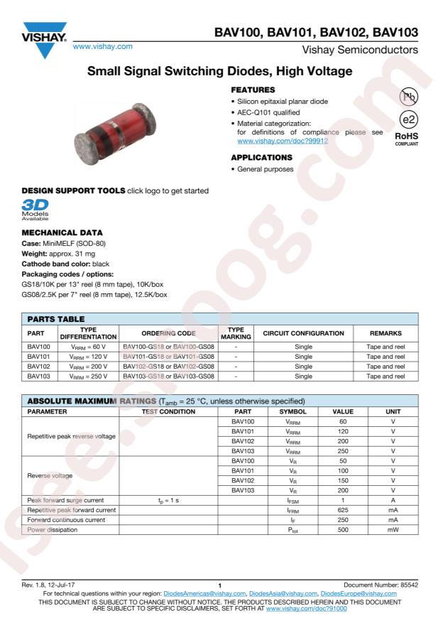 BAV102-GS18