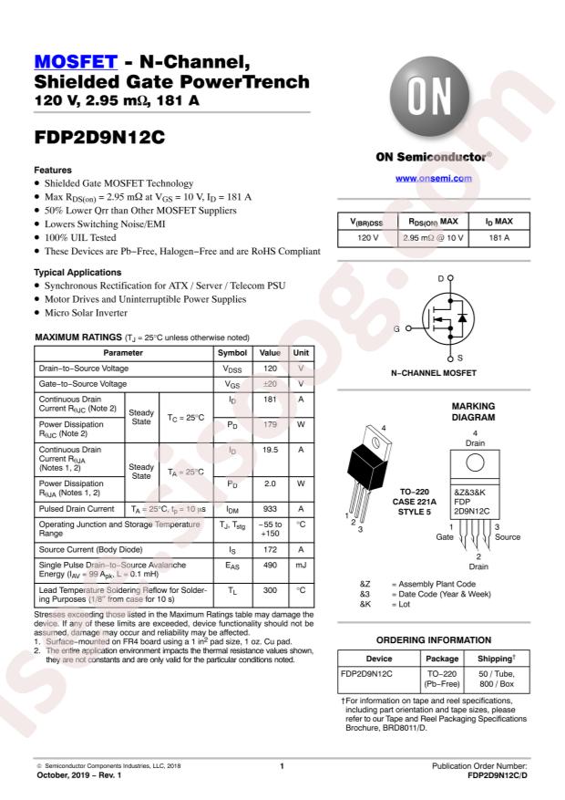 FDP2D9N12C