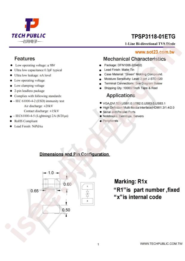 TPSP3118-01ETG