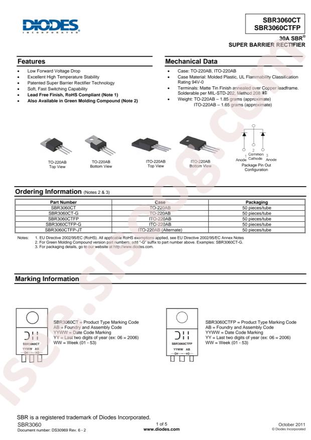 SBR3060CT