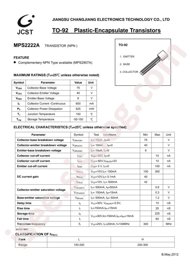 MPS2222A
