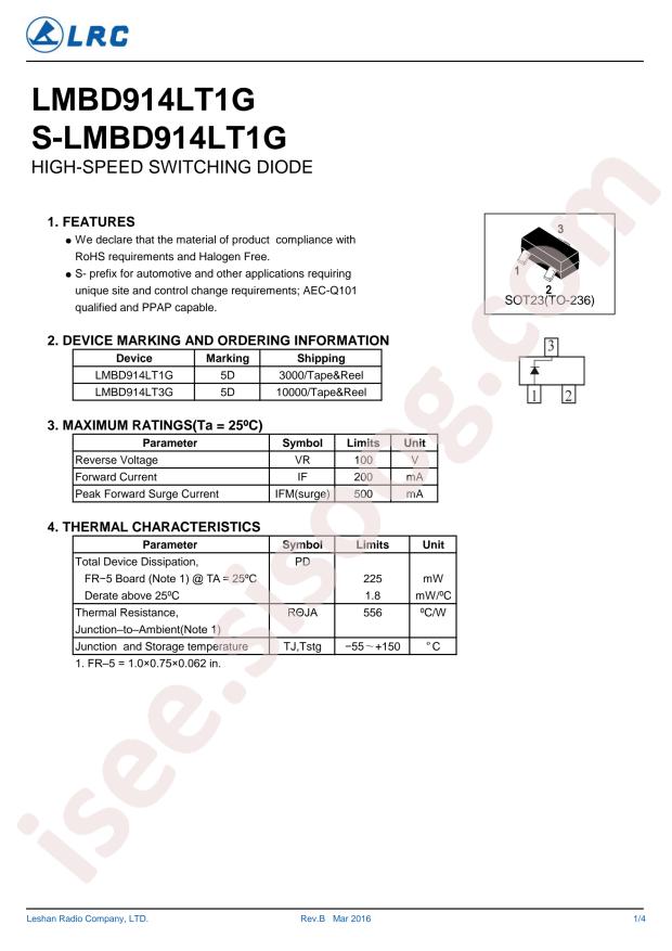 LMBD914LT1G