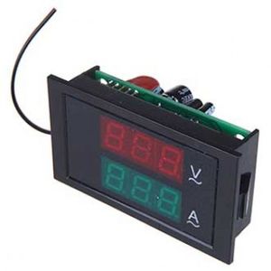 ولت متر - آمپر متر سون سگمنتی - 300VAC - 100A (با ترانس)