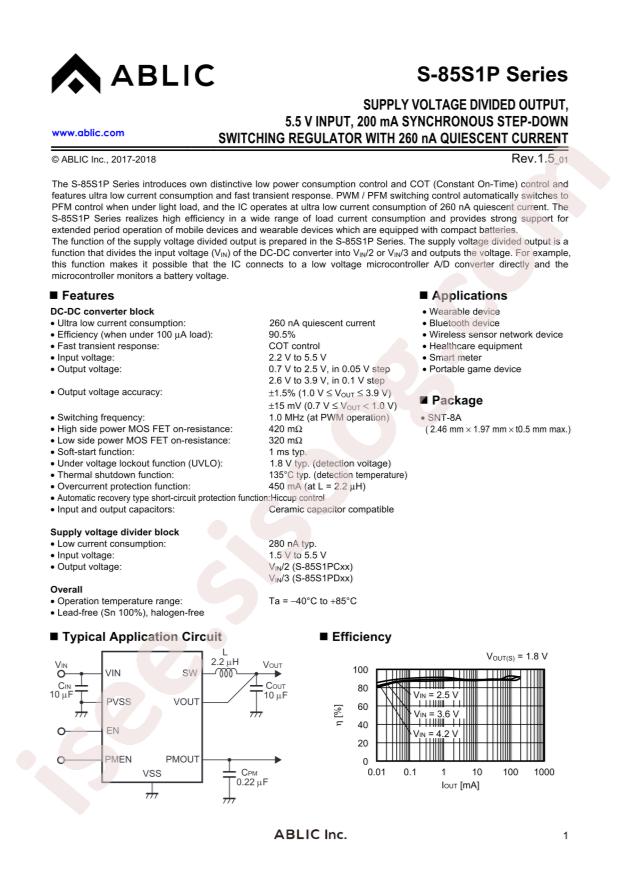 S-85S1PC10-I8T1U