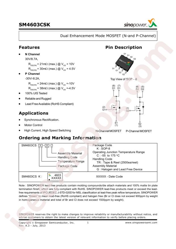 SM4603CSKC-TRG