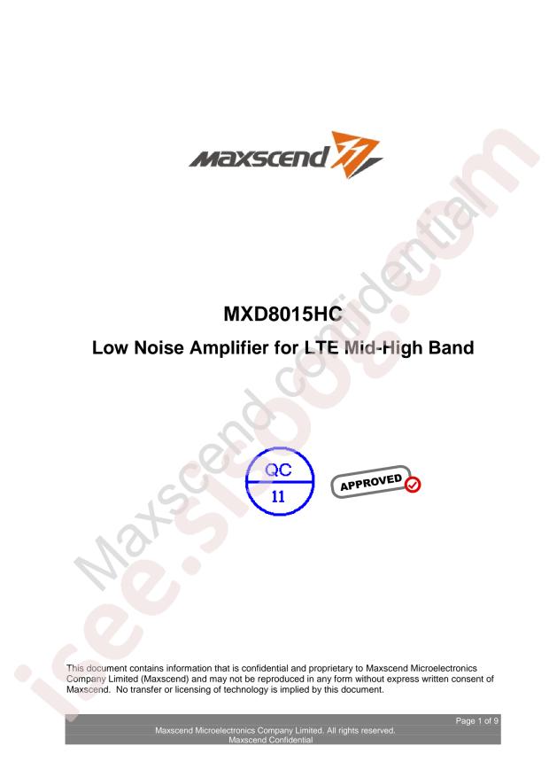 MXD8015HC