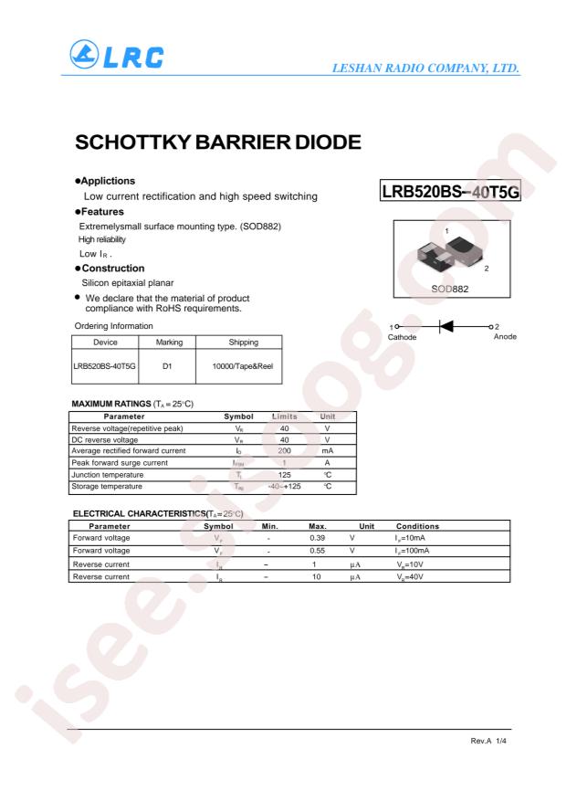 LRB520BS-40T5G