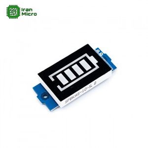 ماژول نمایشگر سطح شارژ باتری لیتیوم - سه سل 11.1V تا 12.6V