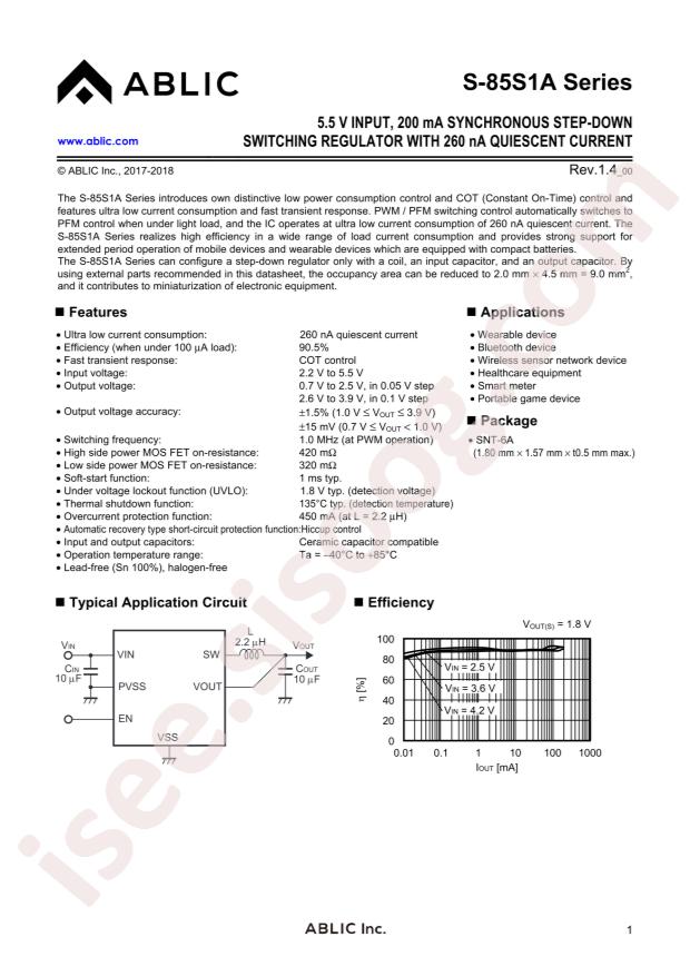 S-85S1AB22-I6T1U