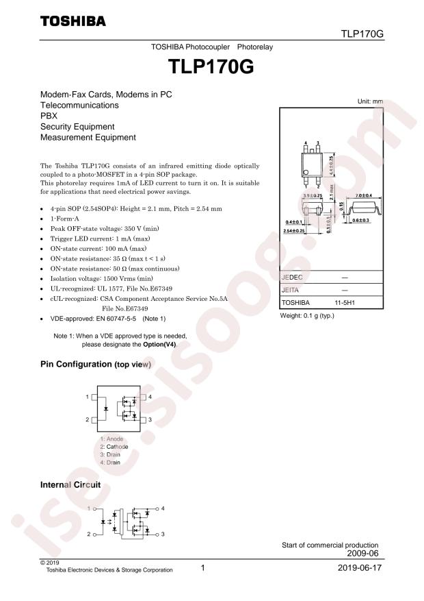 TLP170G(F)