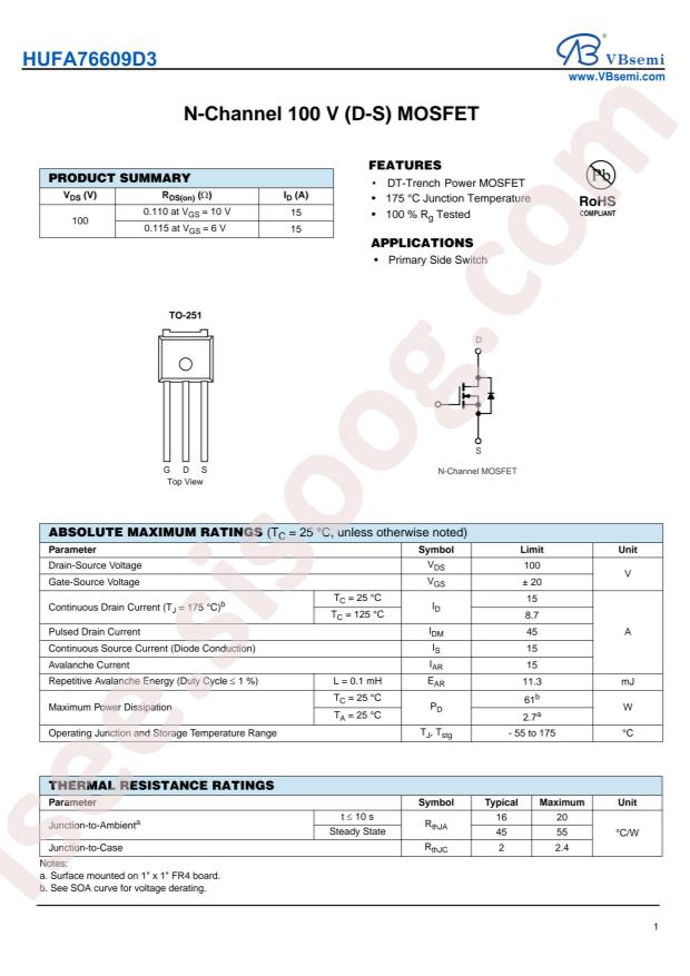 HUFA76609D3-VB