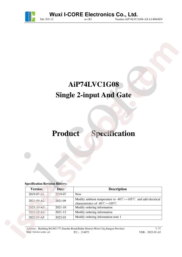 AiP74LVC1G08GC353.TR