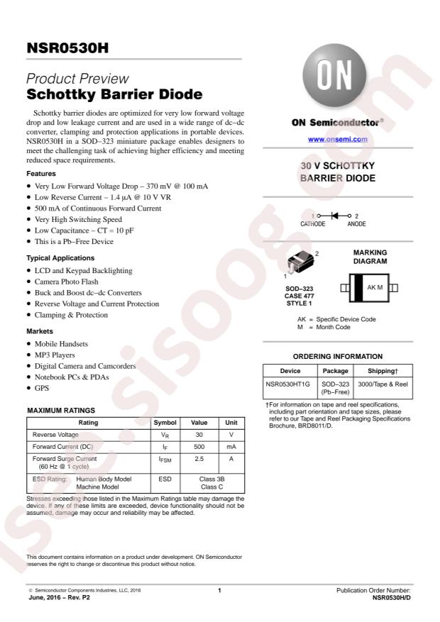 NSR0530HT1G