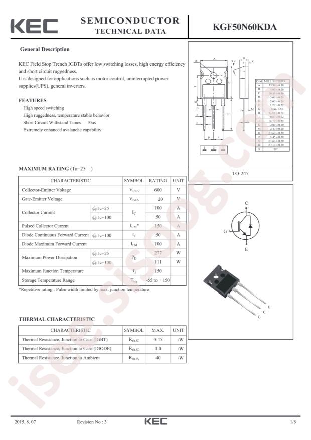 KGF50N60KDA