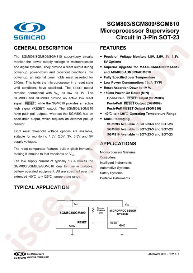SGM810-RXN3L/TR