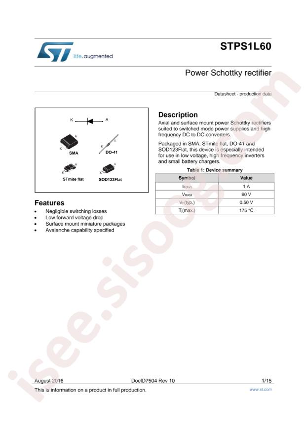 STPS1L60A