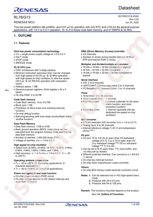 R5F100ACASP#50