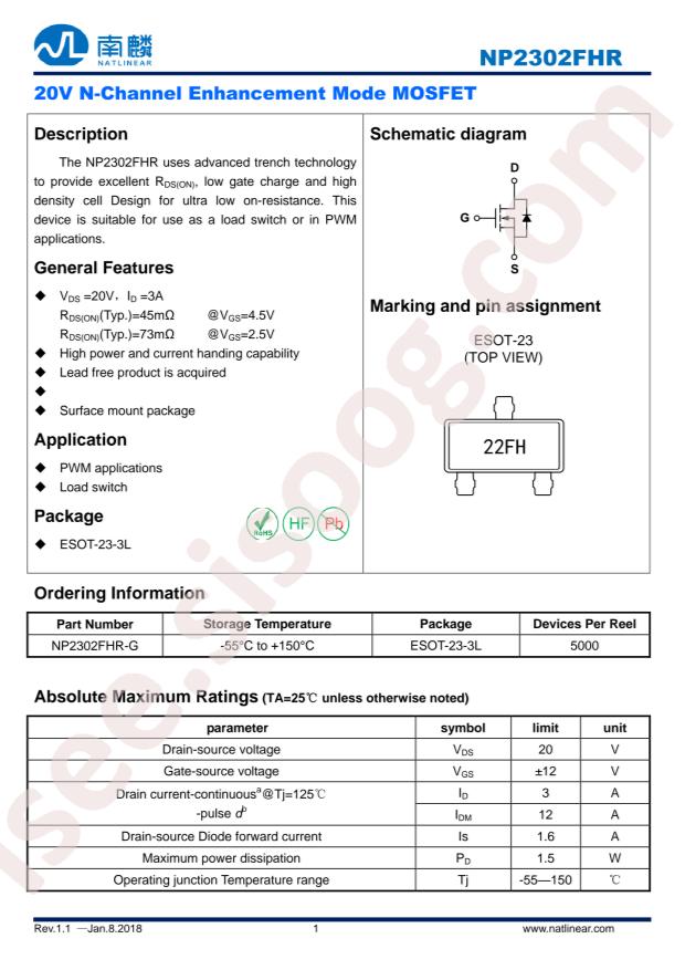 NP2302FHR-G