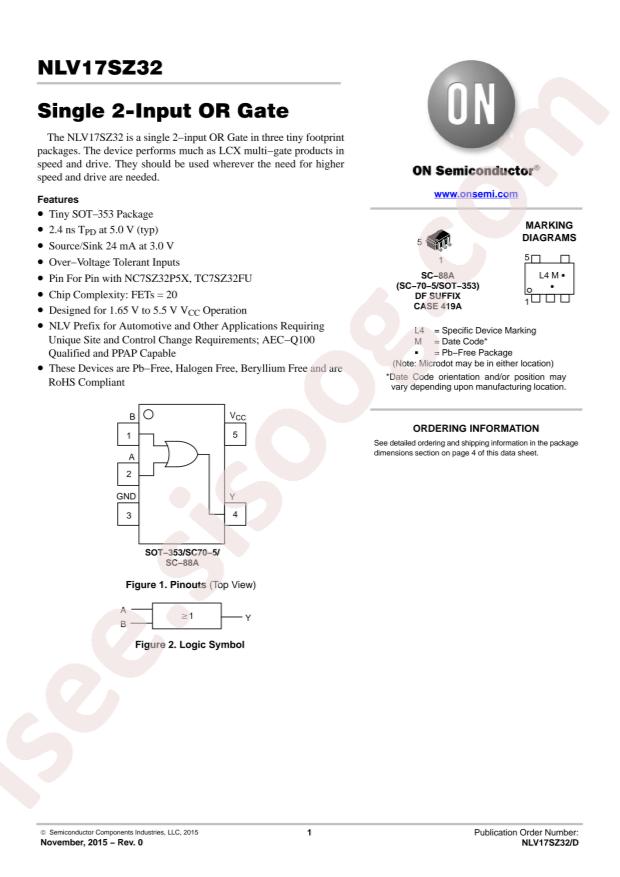 NLV17SZ32DFT2G