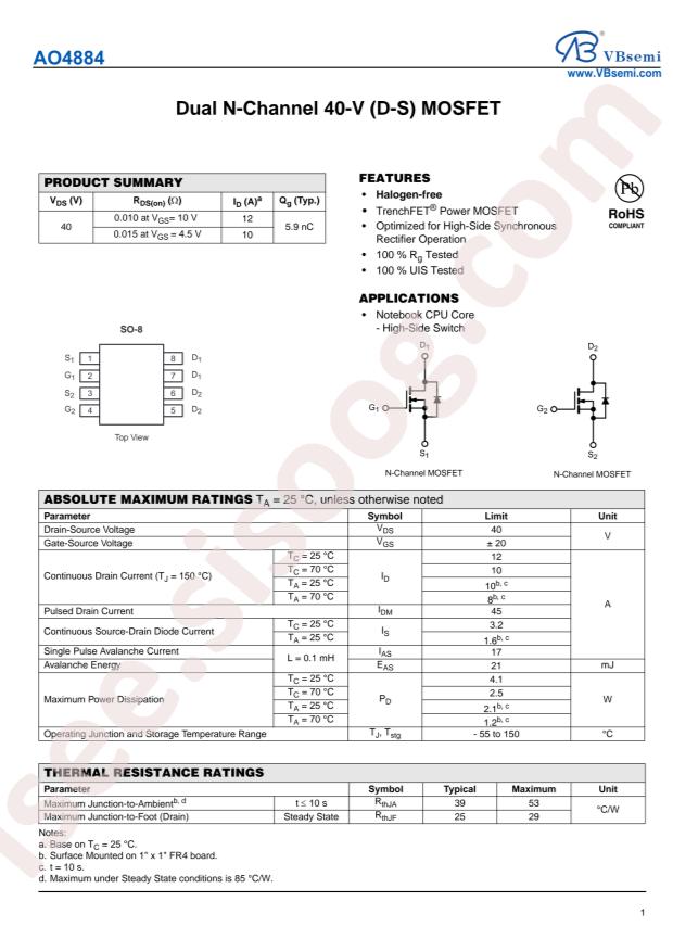 AO4884-VB