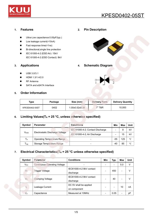 KPESD0402-05ST