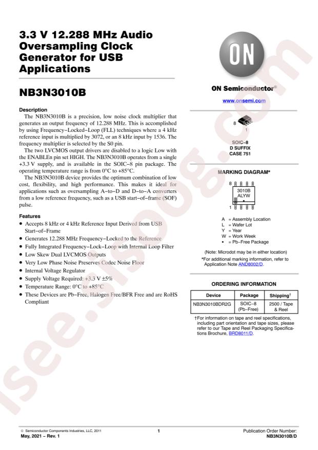 NB3N3010BDR2G