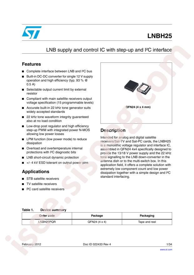 LNBH25PQR