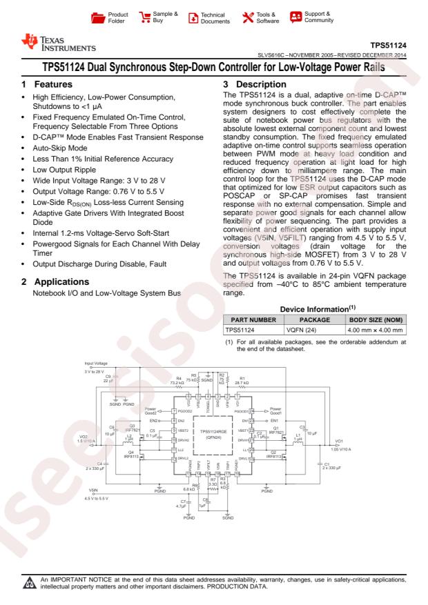 TPS51124RGET