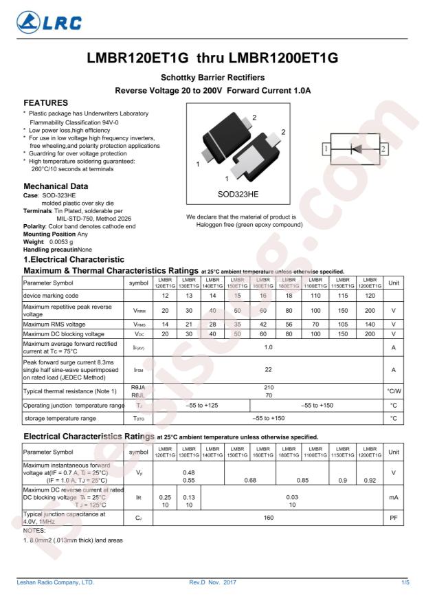 LMBR1100ET1G