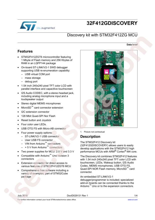 STM32F412G-DISCO
