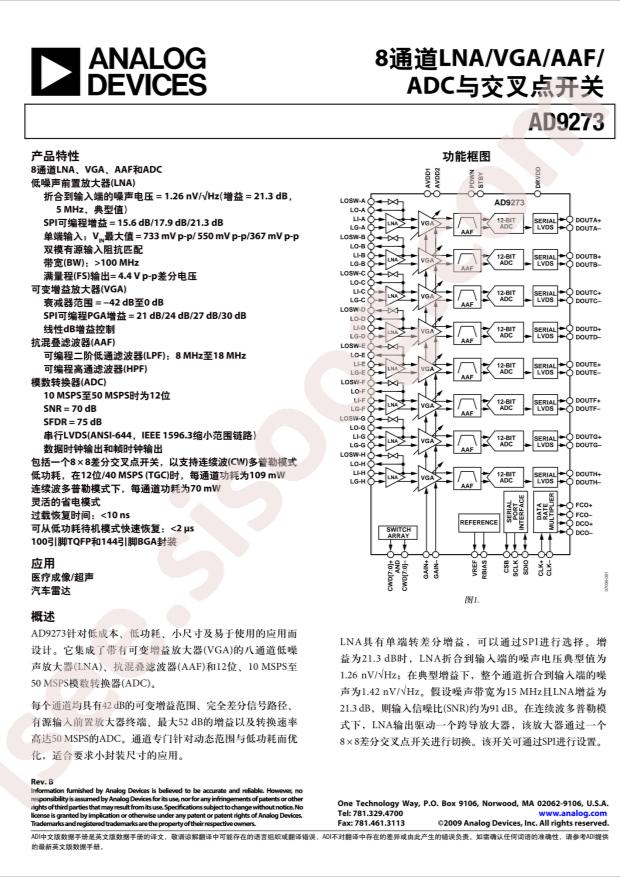 AD9273BBCZ-40