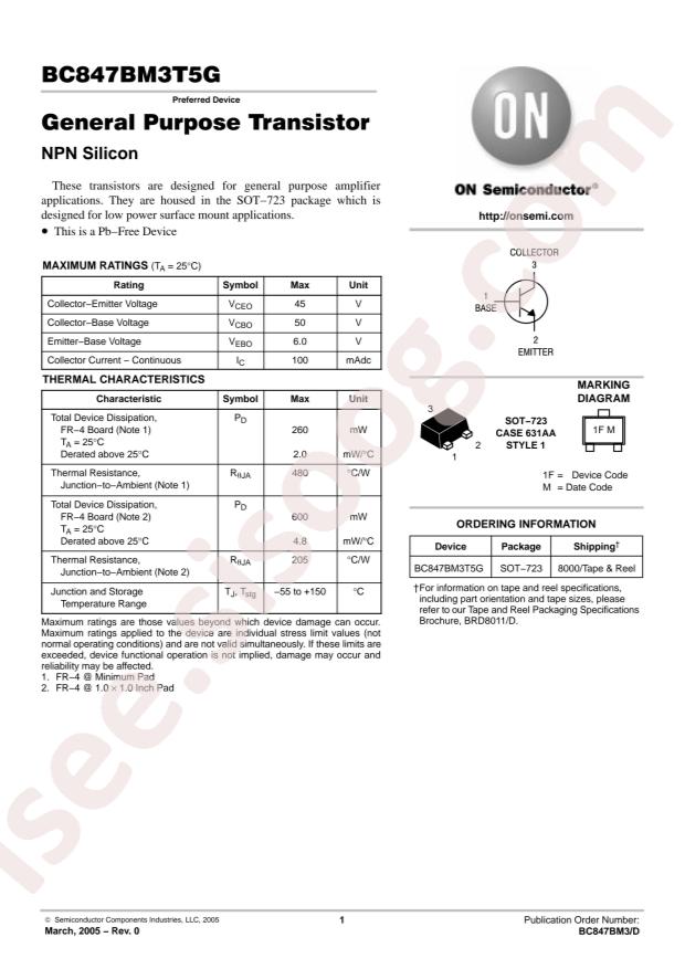 BC847BM3T5G