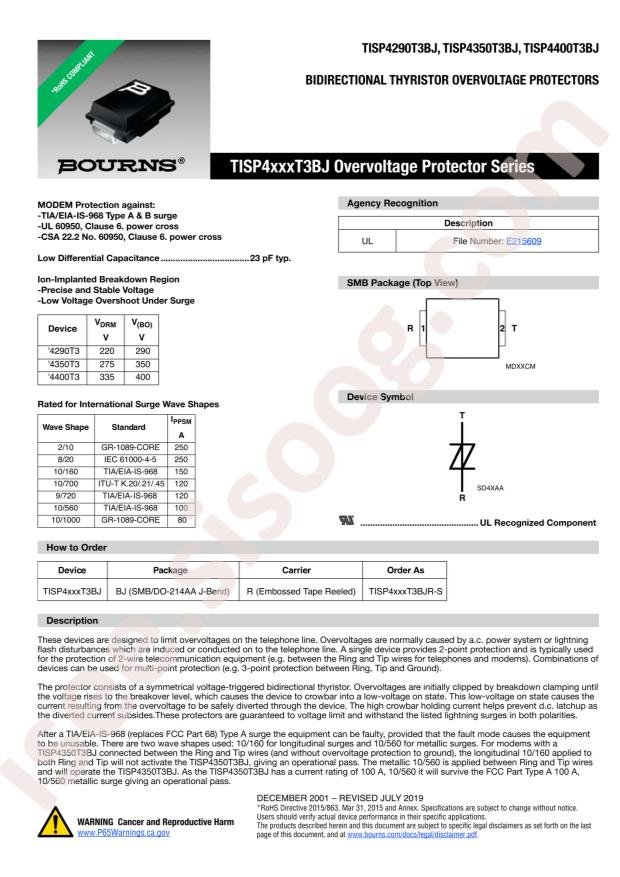 TISP4290T3BJR-S