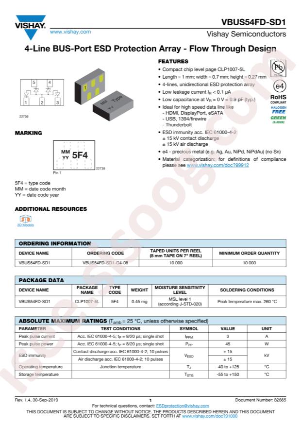 VBUS54FD-SD1-G4-08