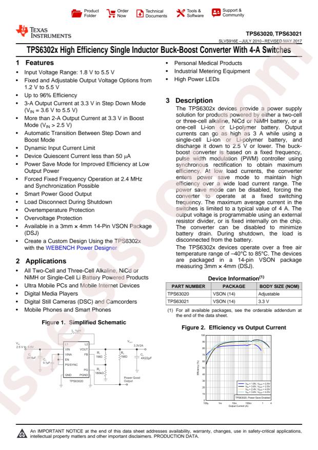 TPS63021DSJR