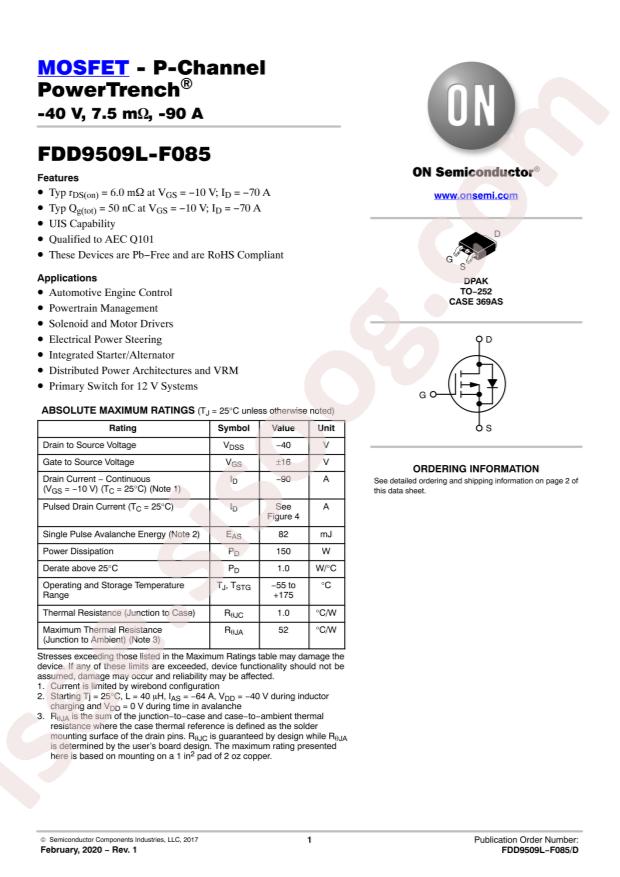 FDD9509L-F085