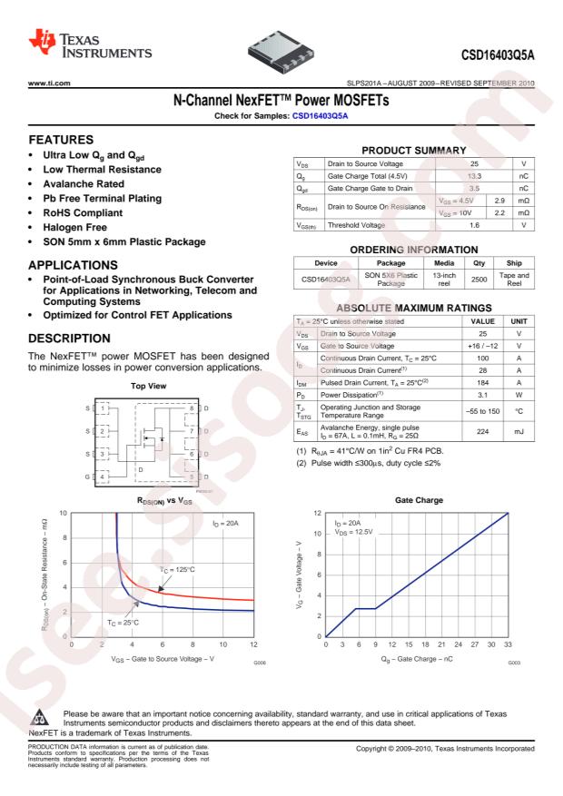 CSD16403Q5A