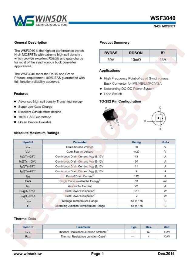 WSF3040